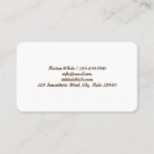 Thuisbakkerij Visitekaartje (Achterkant)