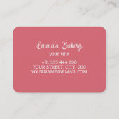 Thuisbakkerij Visitekaartje (Achterkant)