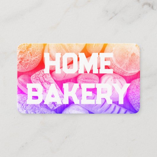 Thuisbakkerij Visitekaartje (Voorkant)