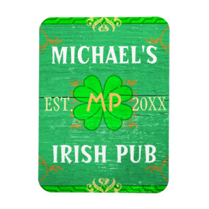  thuisbalie Irish Pub Green Magneet