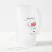 Thuisbalk Tavern Pub Man Cave Cold Beer Matglas Bierpul (Voorkant rechts)