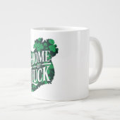 Thuisbasis van Luck Ireland Grote Koffiekop (Voorkant rechts)