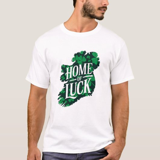 Thuisbasis van Luck Ireland T-shirt (Voorkant)