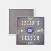  thuisbassin Saloon Magneet (Voorkant / Achterkant)