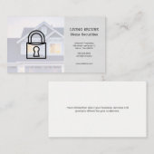 Thuisbeveiliging Visitekaartje (Voorkant / Achterkant)