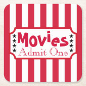 Thuisbioscoop Bioscoop Film Onderzetters (Voorkant)