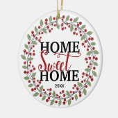 Thuisbioscoop - Kerstmis Keramisch Ornament (Links)