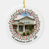 Thuisbioscoop - Kerstmis Keramisch Ornament (Achterkant)