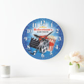 Thuisbioscoop  wandklok (Huis)