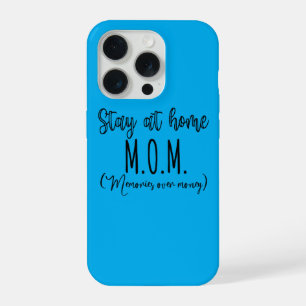 Thuisblijvende Moeder Herinneringen Boven Geld iPhone 15 Pro Case
