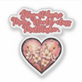 Thuisblijvende Moeder Wereldklasse Multitasker Sticker (Voorkant)