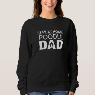 Thuisblijvende Poodle Vader Toy Poodle Hond Puppy Trui