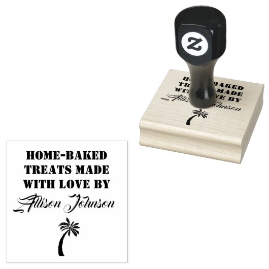 Thuisbloedige behandelingen met liefde gemaakt doo rubberstempel (Gestempeld)