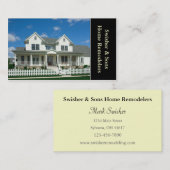 Thuisbouw Visitekaartje (Voorkant / Achterkant)