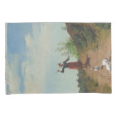 Thuisbrengen van de Ganzenkudde (door Paul Peel) Kussensloop (Voorkant-Rechts)