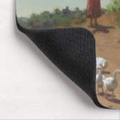 Thuisbrengen van de Ganzenkudde (door Paul Peel) Muismat (Hoek)