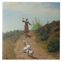 Thuisbrengen van de Ganzenkudde (door Paul Peel)