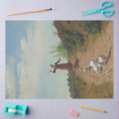 Thuisbrengen van de Ganzenkudde (door Paul Peel) Tissuepapier (Craft)