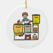 Thuisbrouwerij Keramisch Ornament (Achterkant)