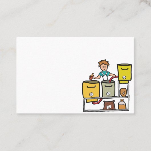 Thuisbrouwerij Visitekaartje (Voorkant)