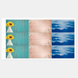 Thuisbureau Bedankt Vredesbestemming's Lotsbestemm Labels