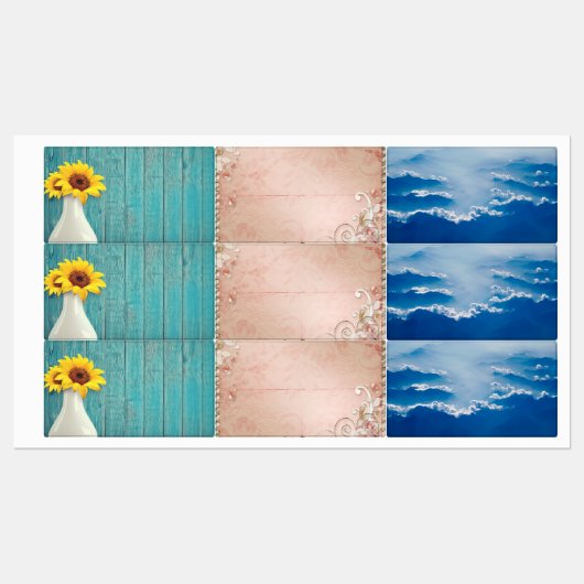 Thuisbureau Bedankt Vredesbestemming's Lotsbestemm Labels (Vel)