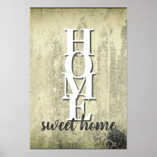 thuiscitaat in nood poster