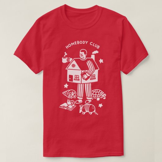 thuisclub t-shirt (Design voorkant)