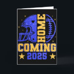 Thuiscoming 2025 Hoco Voetbal Mama Meisje Blauw Go Kaart<br><div class="desc">Thuiscoming 2025 Hoco Voetbal Mama Meisje Blauw Goud Stemming</div>