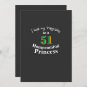 Thuiscoming Prinsessenfeest 2024 2025 2026 2027 20 Kaart (Voorkant / Achterkant)