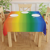 Thuisdecor Ombre Rainbow Pattern en Partij Tafelkleed
