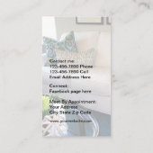 Thuisdecortering en fasering visitekaartje (Achterkant)