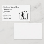 Thuisdiensten en bouw Visitekaartjes (Voorkant / Achterkant)