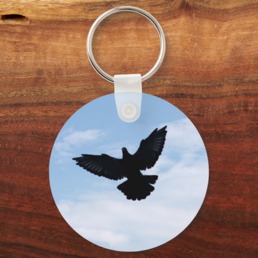 Thuisduif komt Sleutelhanger thuis (Voorkant)