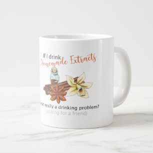 Thuisextracten mok, Funny mug voor bakker Grote Koffiekop