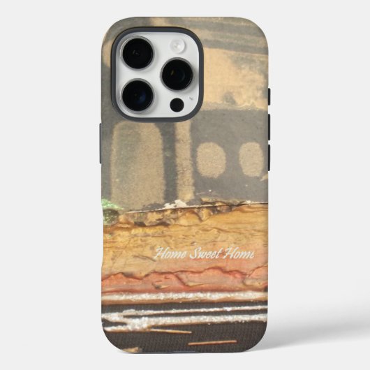 Thuisfoto's met zelfgemaakte kunst Case-Mate iPhone case (Achterkant)