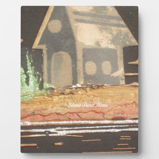 Thuisfoto's met zelfgemaakte kunst fotoplaat (Voorkant)