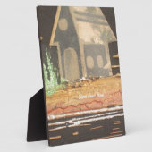 Thuisfoto's met zelfgemaakte kunst fotoplaat (Zijkant)