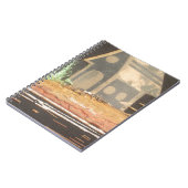 Thuisfoto's met zelfgemaakte kunst notitieboek (Linkerzijde)