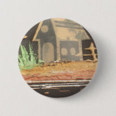 Thuisfoto's met zelfgemaakte kunst ronde button 5,7 cm (Voorkant)