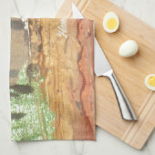 Thuisfoto's met zelfgemaakte kunst theedoek (Quarter Fold)