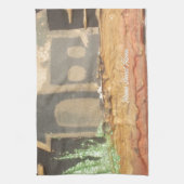 Thuisfoto's met zelfgemaakte kunst theedoek (Verticaal)