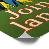 Thuisfront sluit zich aan bij de WWI-propaganda va Poster (Hoek)