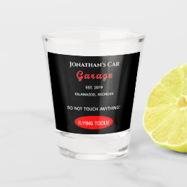 Thuisgarageauto Mechanische glas