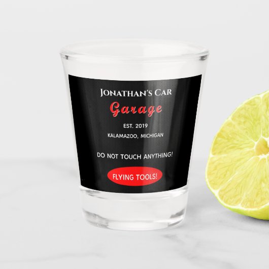 Thuisgarageauto Mechanische glas (Voorkant)