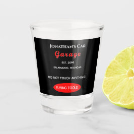 Thuisgarageauto Mechanische glas