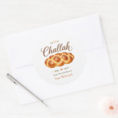Thuisgebakken Challa Brood Keuken Label (Envelop)