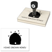 Thuisgekweekte honing | Honingbedrijf Rubberstempel (Gestempeld)