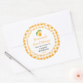 Thuisgemaakt Gedroogd Mango Snack Etiket (Envelop)