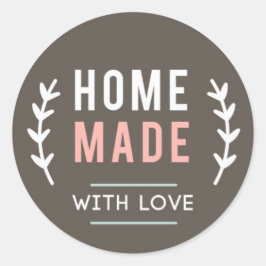 Thuisgemaakt met liefde sticker